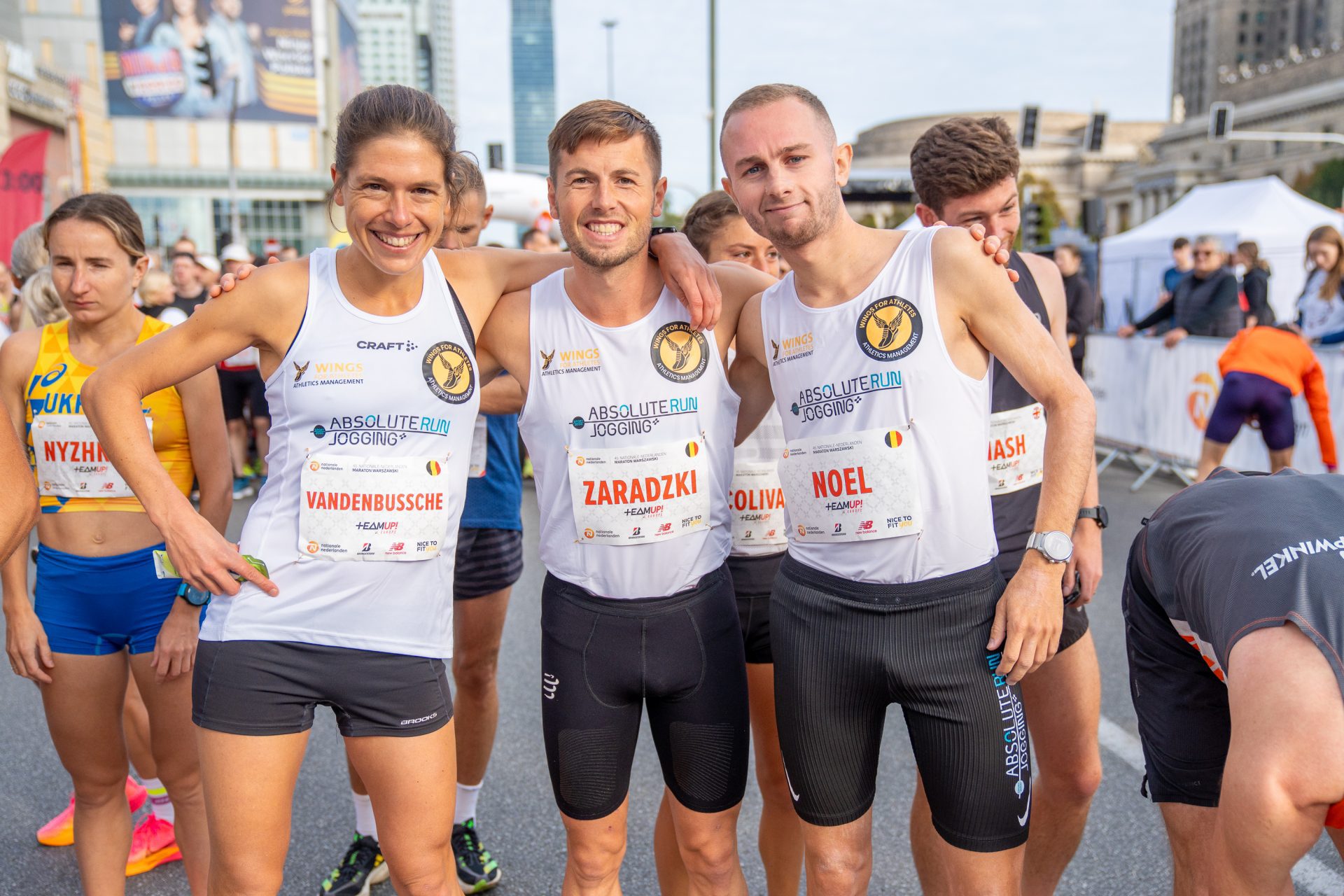 Start zapisów na rywalizację TEAM UP! Everyone w ramach 46. Nationale-Nederlanden Maratonu Warszawskiego!